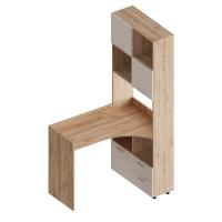 Письменный уголок Умка 800х1150х2045 (правый) Дуб Альпийский