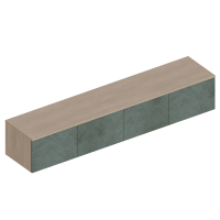 Тумба ТВ подвесная 2000х420х350