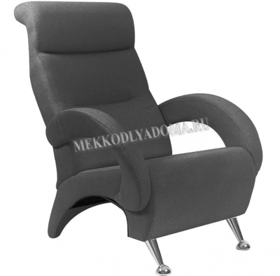 Кресло для отдыха Модель 9-К (Ткань серая Verona Antazite Grey)