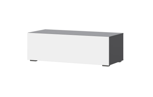 Тумба ТВ Айвори-2 (Графит/Белый)